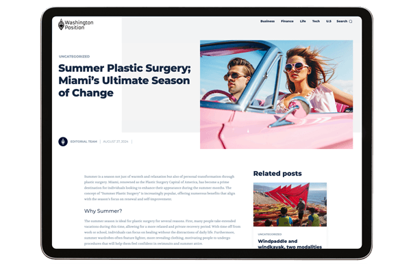 Summer Plastic Surgery